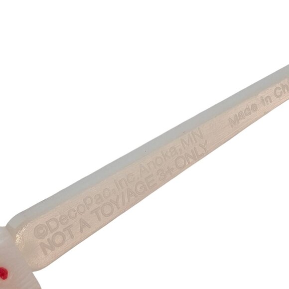 DecoPak Christmas Santa Claus Cupcake Pick Topper Set of 6 - Picture 8 of 8